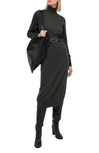 Шерстяное платье JIL SANDER, арт. JSPR754054-WRY20058, фото 2