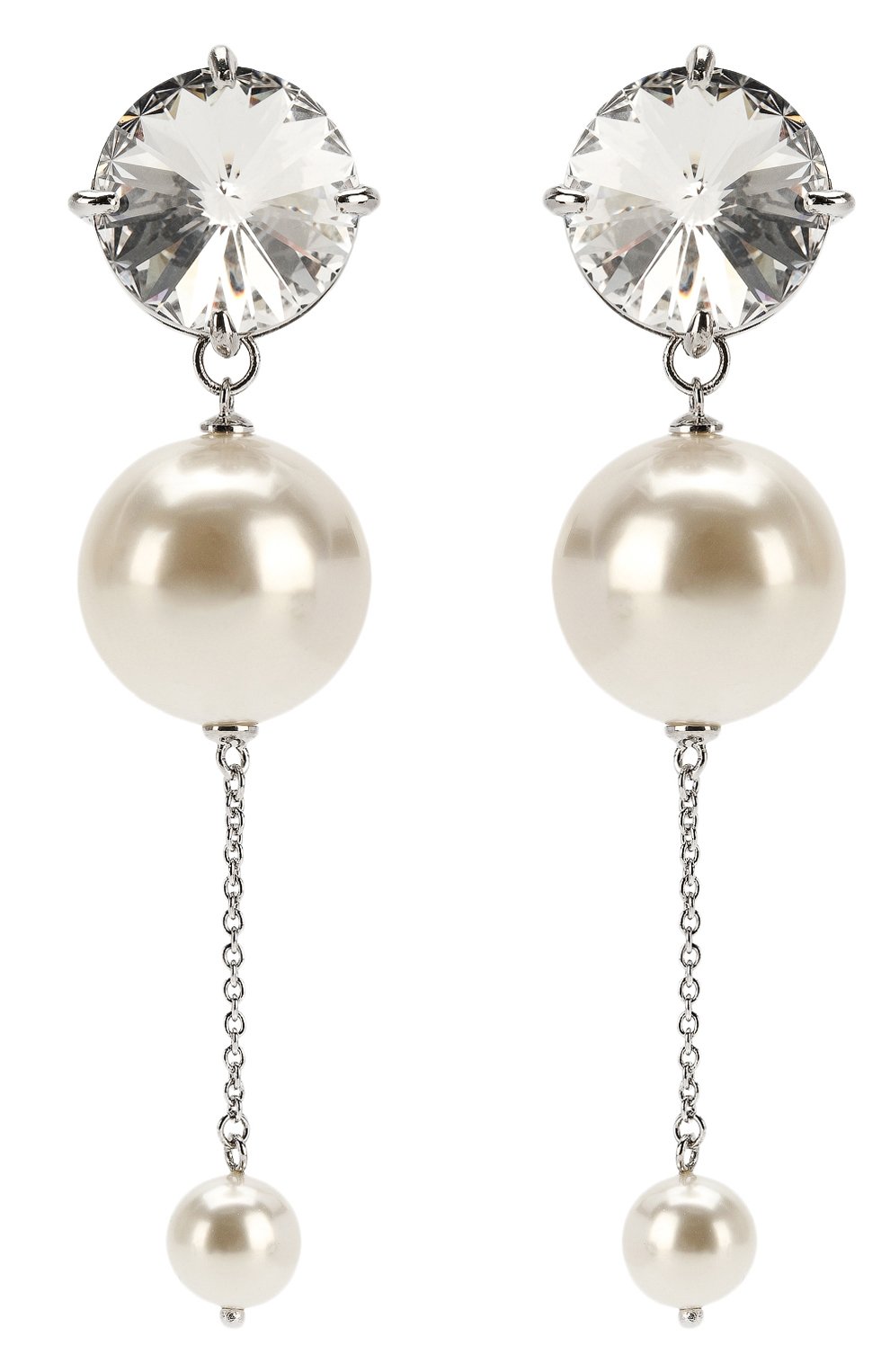 Серьги-клипсы MIU MIU, арт. 5JO280-2B3V-F0QCD, фото 1