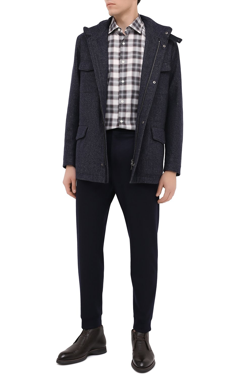 Хлопковая рубашка ZEGNA, арт. UVX21/SRF5, фото 2