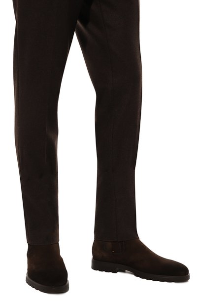 Замшевые челси detroit SANTONI, арт. MGDG18907DTRBGEX, фото 3