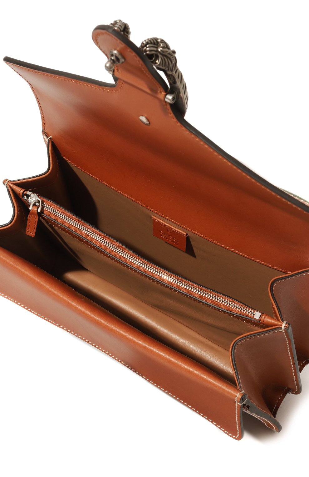 Сумка dionysus small GUCCI темно-зеленого цвета по цене 352800 руб., арт. 400249 HS3KN, фото 5 Сумка dionysus small GUCCI, арт. 400249 HS3KN, фото 5