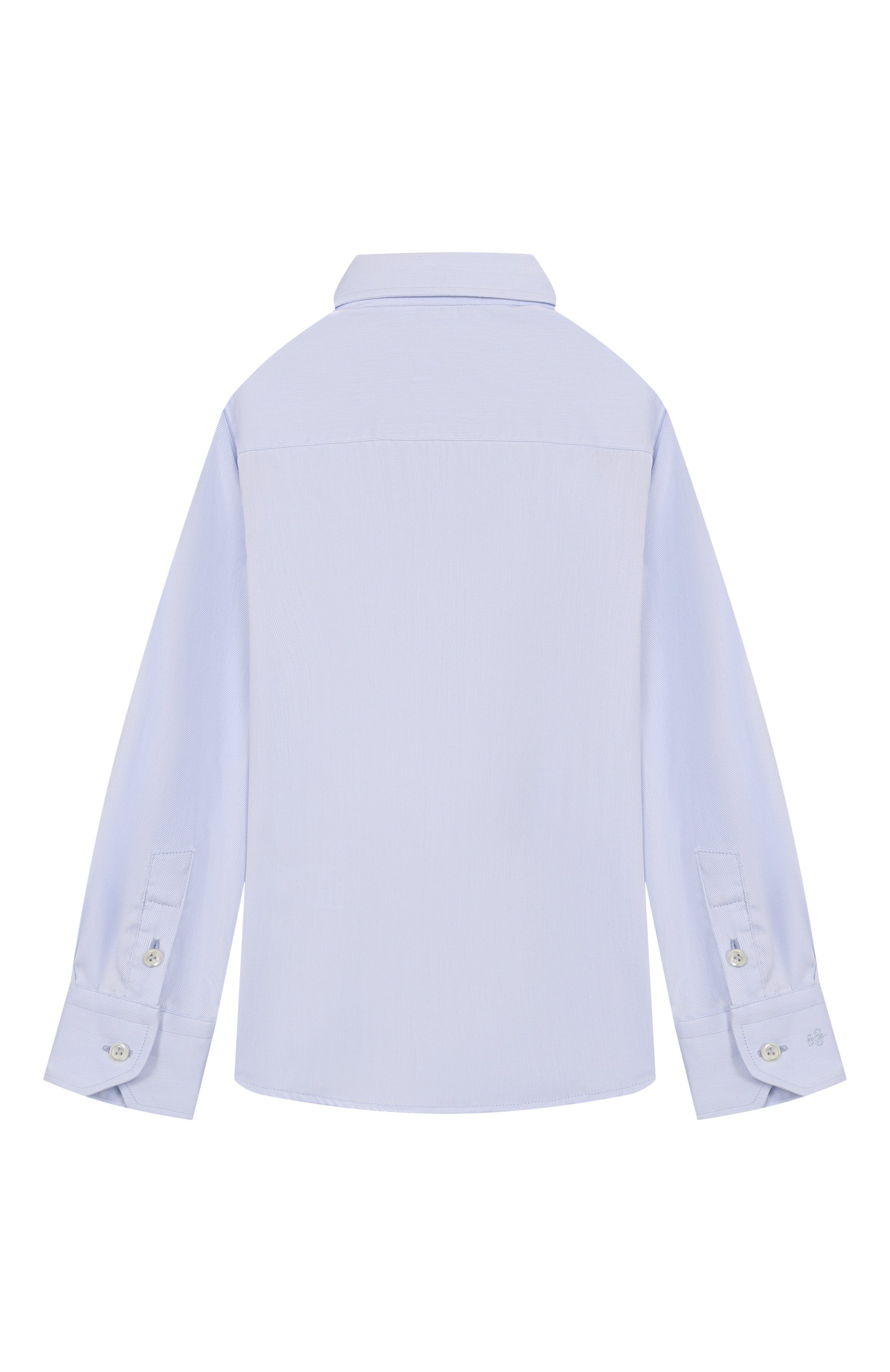 Хлопковая рубашка VAN LAACK голубого цвета по цене 12500 руб., арт. VL-TIM-P0/150082/116-134, фото 2 Хлопковая рубашка VAN LAACK, арт. VL-TIM-P0/150082/116-134, фото 2