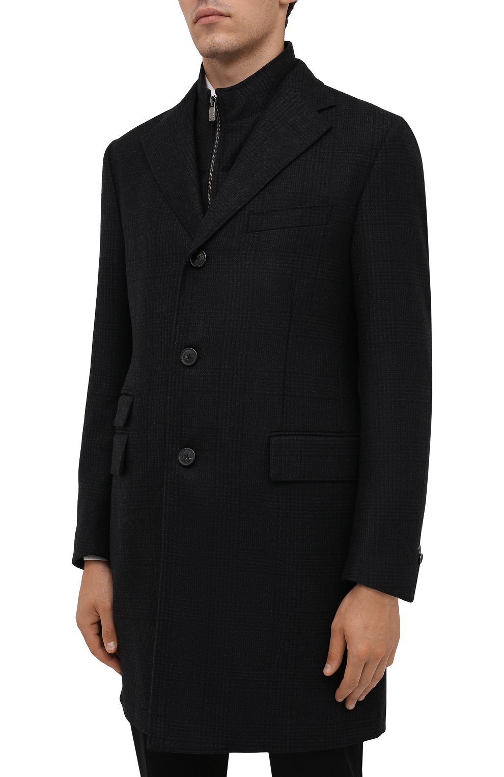 Шерстяное пальто CORNELIANI, арт. 881581-1812219/00, фото 3