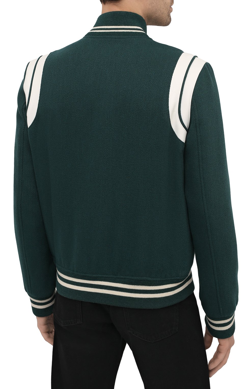 Шерстяной бомбер SAINT LAURENT, арт. 354718/Y213Q, фото 4