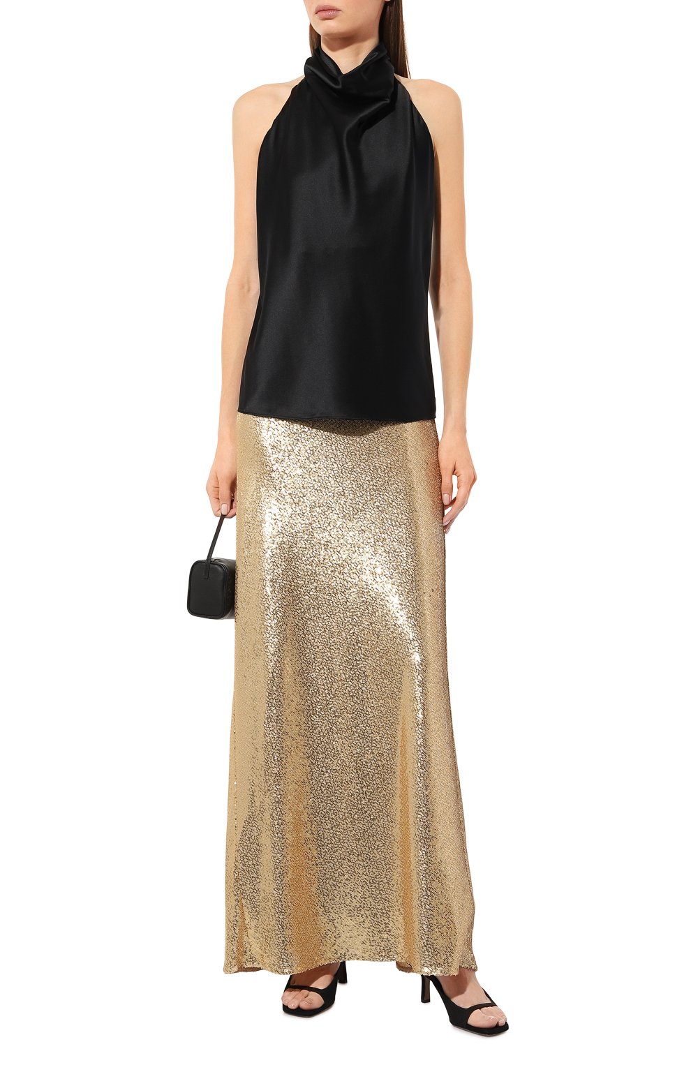 Юбка с отделкой пайетками PATRIZIA PEPE, арт. 2G0915_A251, фото 2