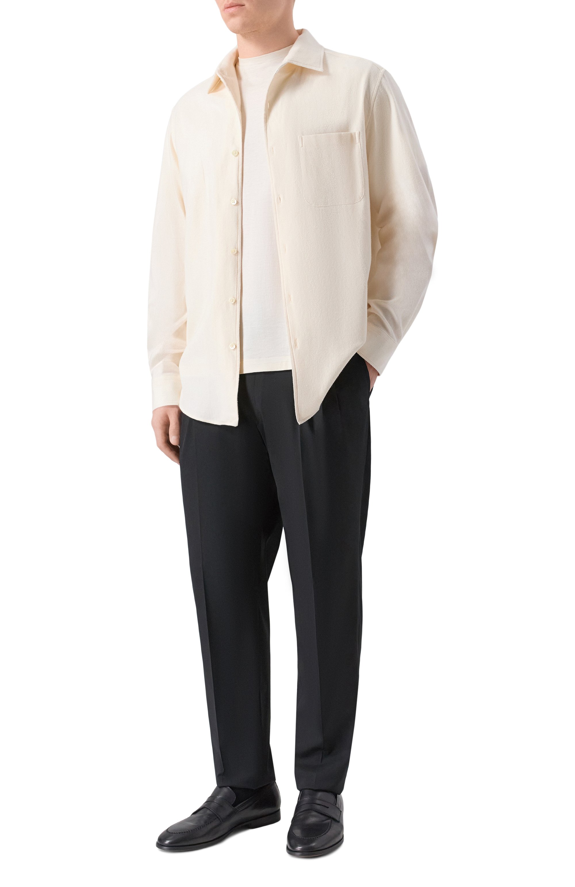 Хлопковая рубашка 12 STOREEZ, арт. 134858, фото 2