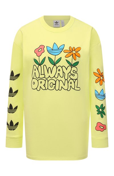 Хлопковый лонгслив ADIDAS ORIGINALS, арт. HC5428, фото 1