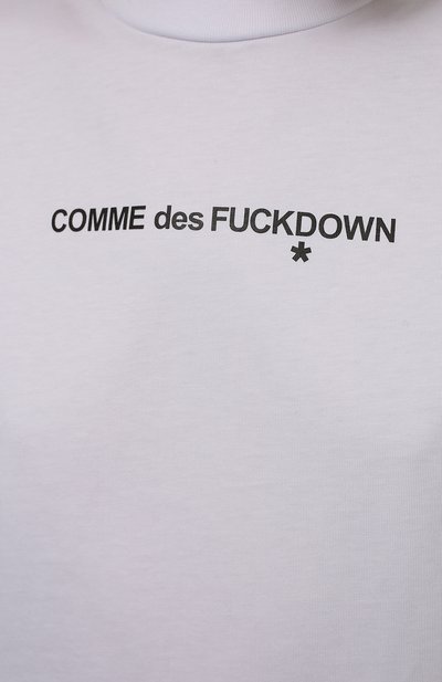 Хлопковая футболка COMME DES FUCKDOWN, арт. CDFD1871STMM1, фото 5