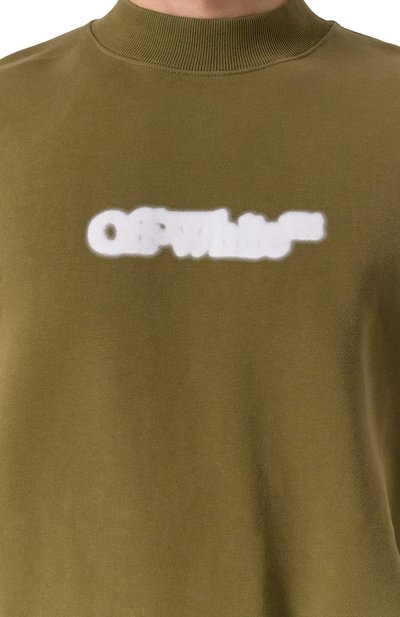 Хлопковый свитшот OFF-WHITE, арт. 0MBA054S25FLE004, фото 5