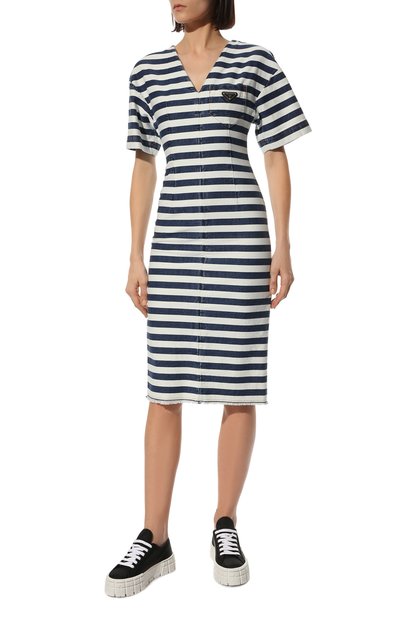 Джинсовое платье PRADA, арт. GFA127-10G2-F0008-221, фото 3