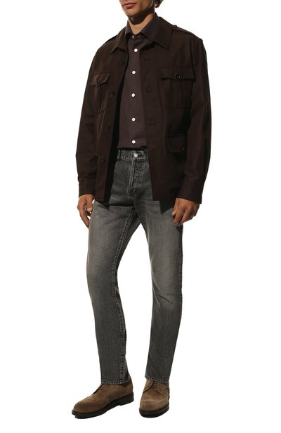 Хлопковая рубашка KITON, арт. UMCNERH0825710, фото 2