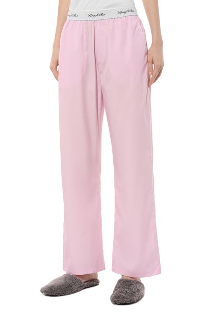 Хлопковые брюки SPORTY AND RICH, арт. PA010516313PI13, фото 3