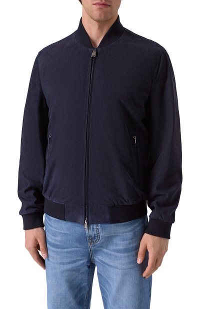 Замшевый бомбер  BRIONI, арт. PLBU0L-PC703, фото 3