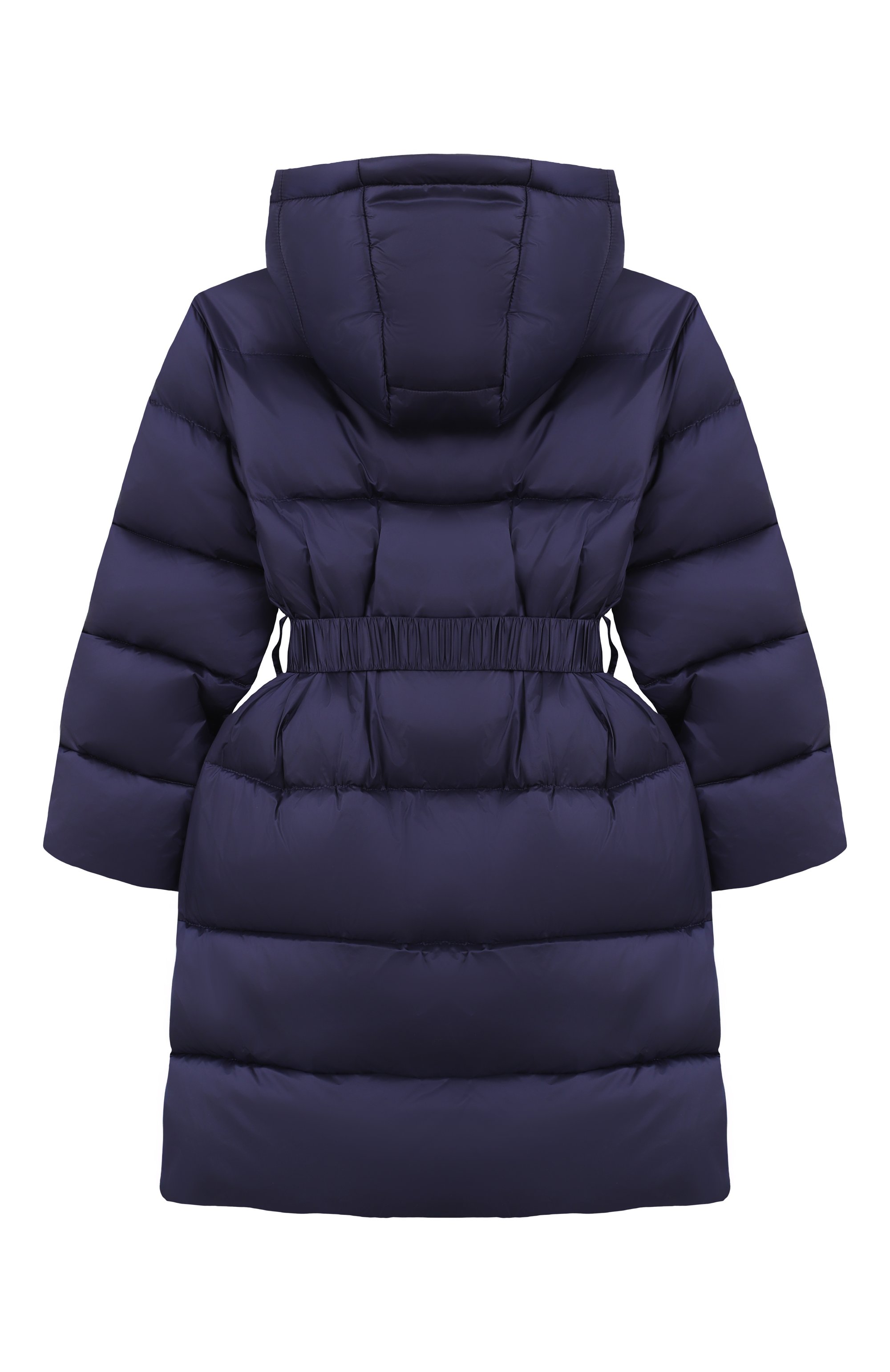 Утепленное пальто ERMANNO SCERVINO темно-синего цвета по цене 32350 руб., арт. SFGB034C, фото 2 Утепленное пальто ERMANNO SCERVINO, арт. SFGB034C, фото 2