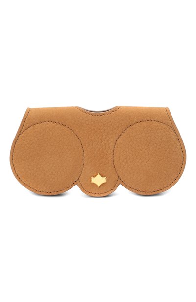 Кожаный футляр для очков ANY DI, арт. SP101602 LIGHT BR0WN, фото 1