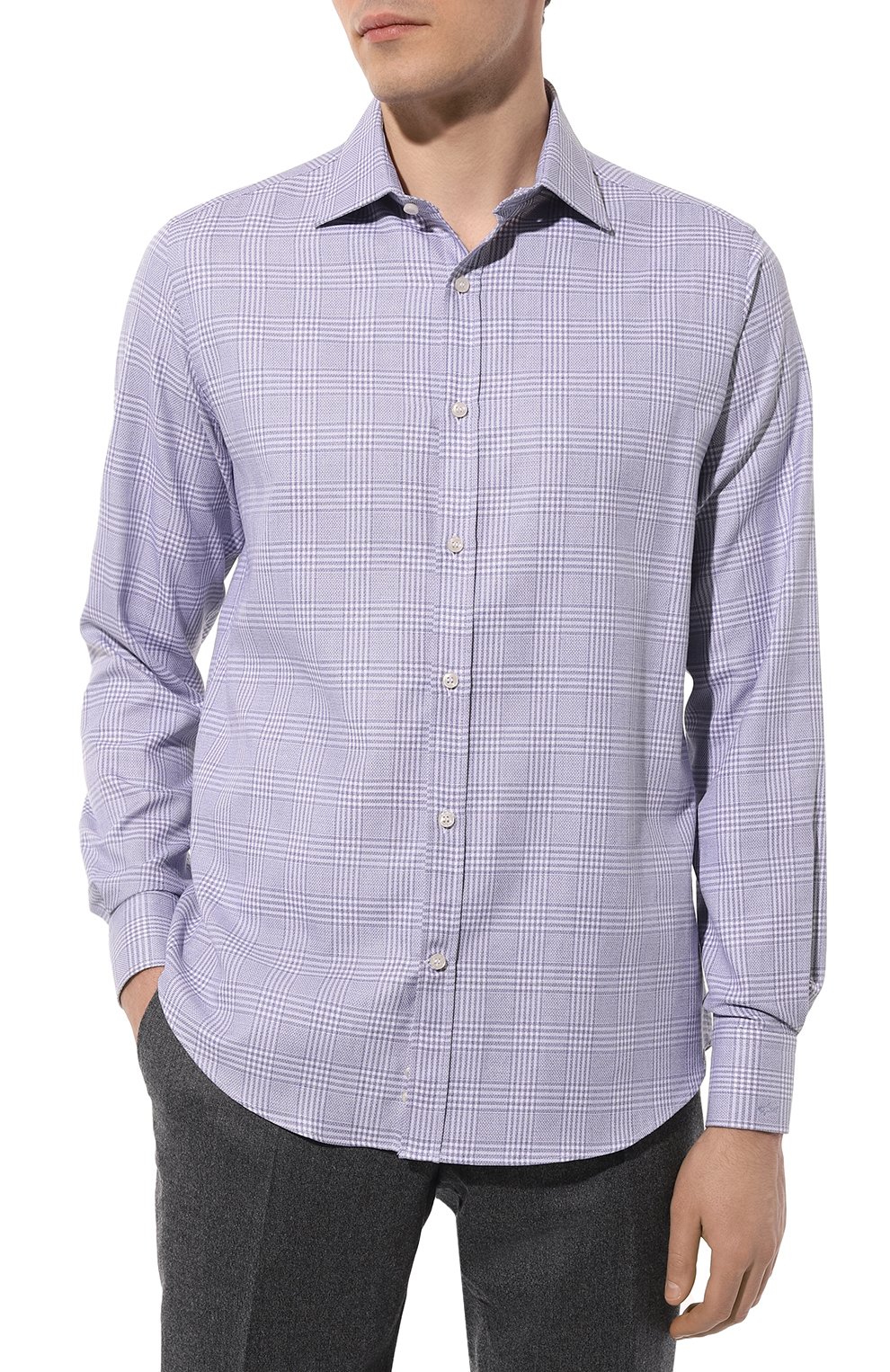 Хлопковая рубашка PAUL&SHARK, арт. 14313096CF, фото 3