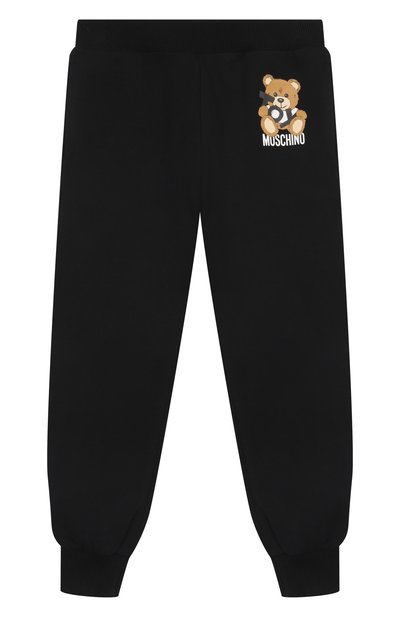 Хлопковые джоггеры MOSCHINO, арт. HUP08F/LCA19/4-8