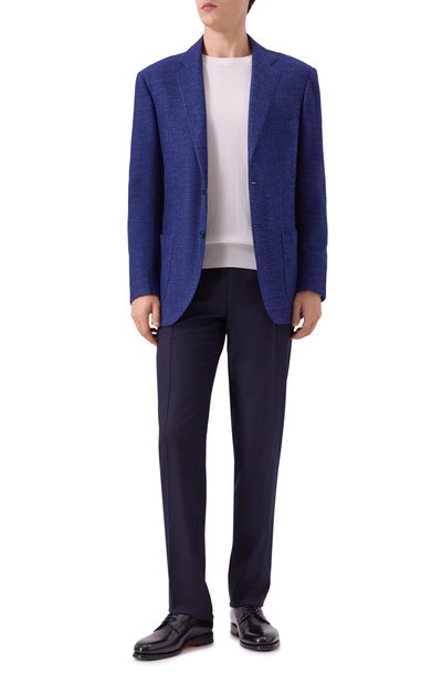 Пиджак из шерсти и шелка KITON, арт. UG81K0170E03, фото 3