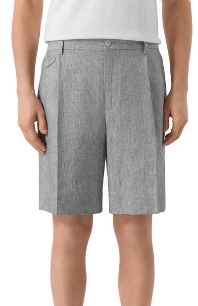 Льняные шорты DOLCE & GABBANA, арт. GP13ST/FU4MF, фото 3