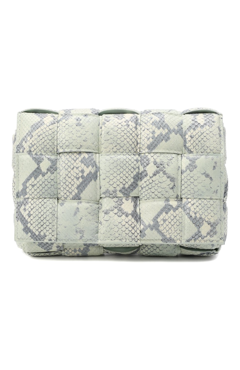 Сумка padded cassette BOTTEGA VENETA мятного цвета по цене 262000 руб., арт. 591970/V10S1, фото 1 Сумка padded cassette BOTTEGA VENETA, арт. 591970/V10S1, фото 1
