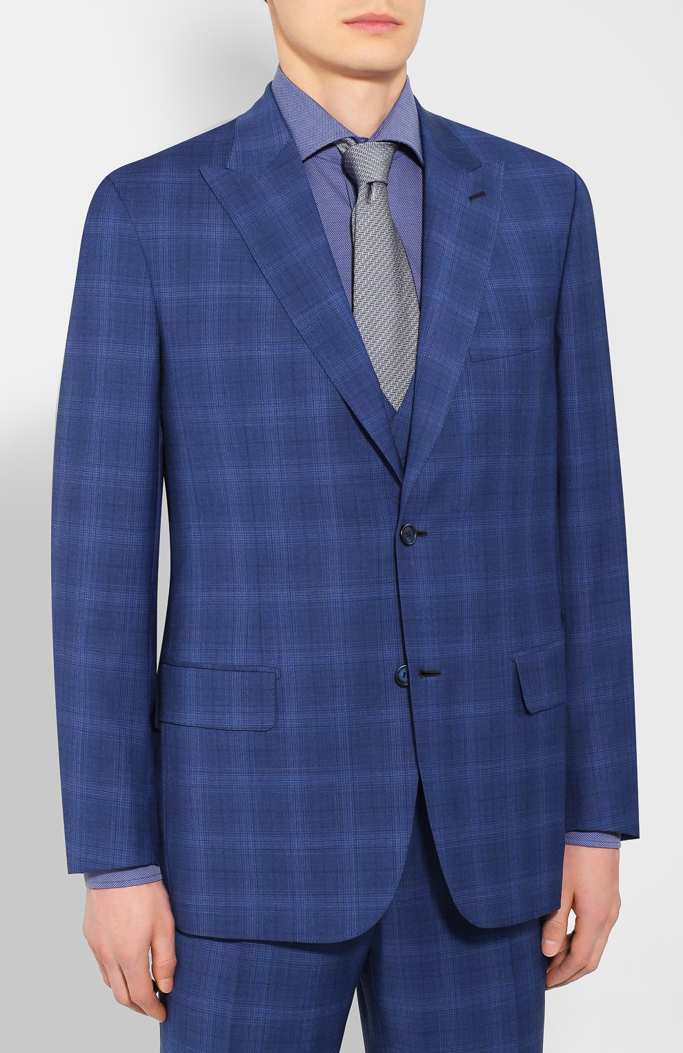 Шерстяной костюм-тройка BRIONI, арт. RSH218/P9A1E/PLAT0NE/G, фото 2