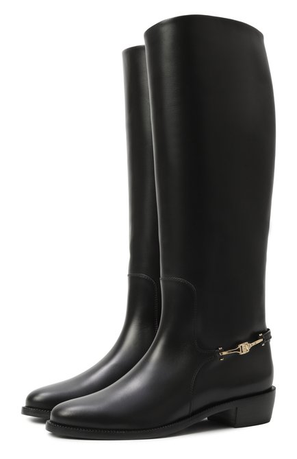 Женские кожаные сапоги FERRAGAMO, арт. 01K226/784901