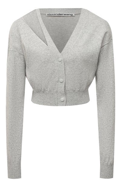 Женский кардиган из шерсти и вискозы ALEXANDER WANG, арт. 1KC1223022