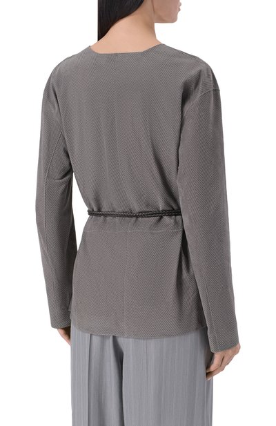 Замшевый жакет GIORGIO ARMANI, арт. GW003155/AF24751, фото 4