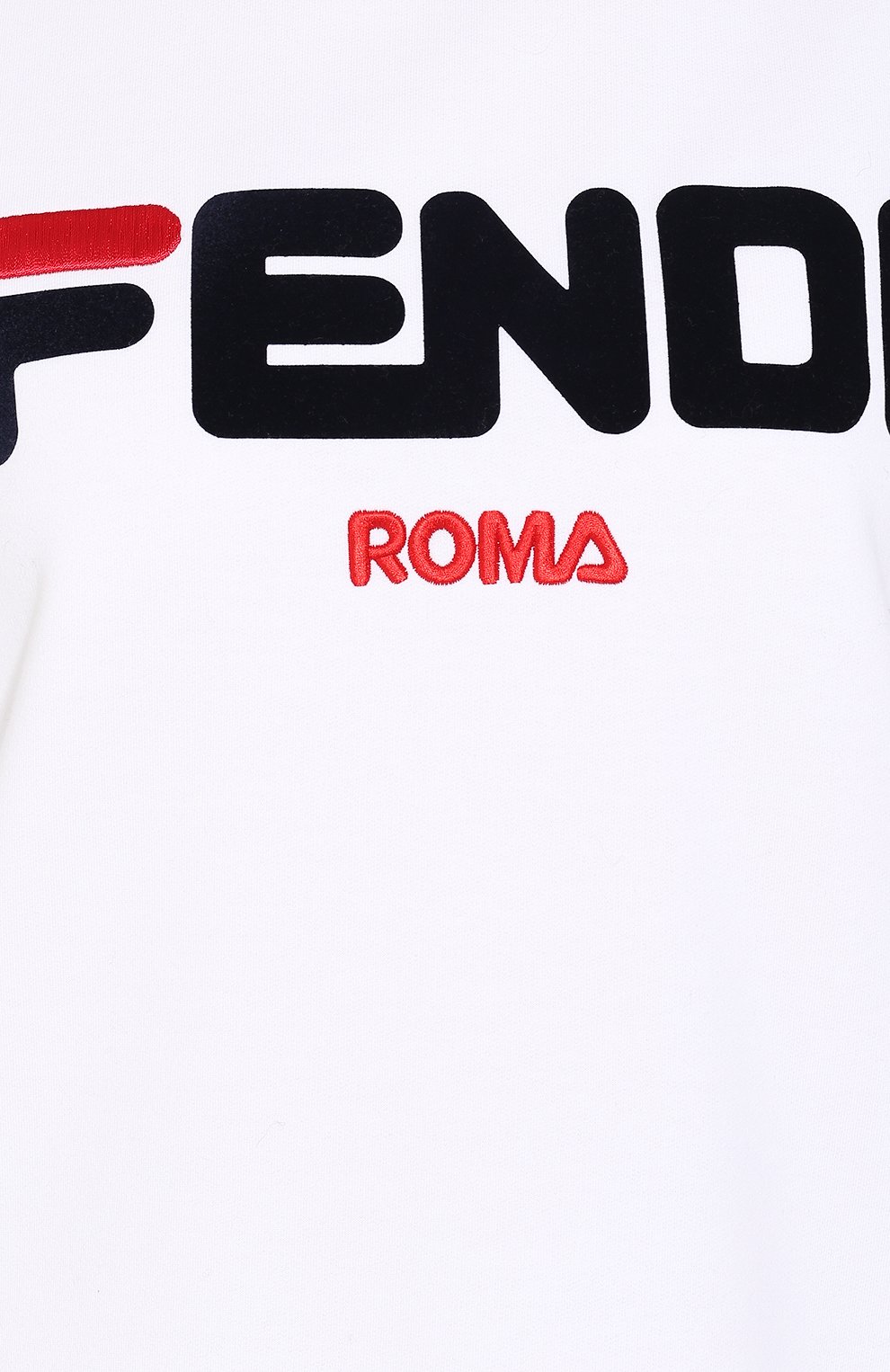 Хлопковый пуловер с логотипом бренда FENDI, арт. FS7067 A5GM, фото 5