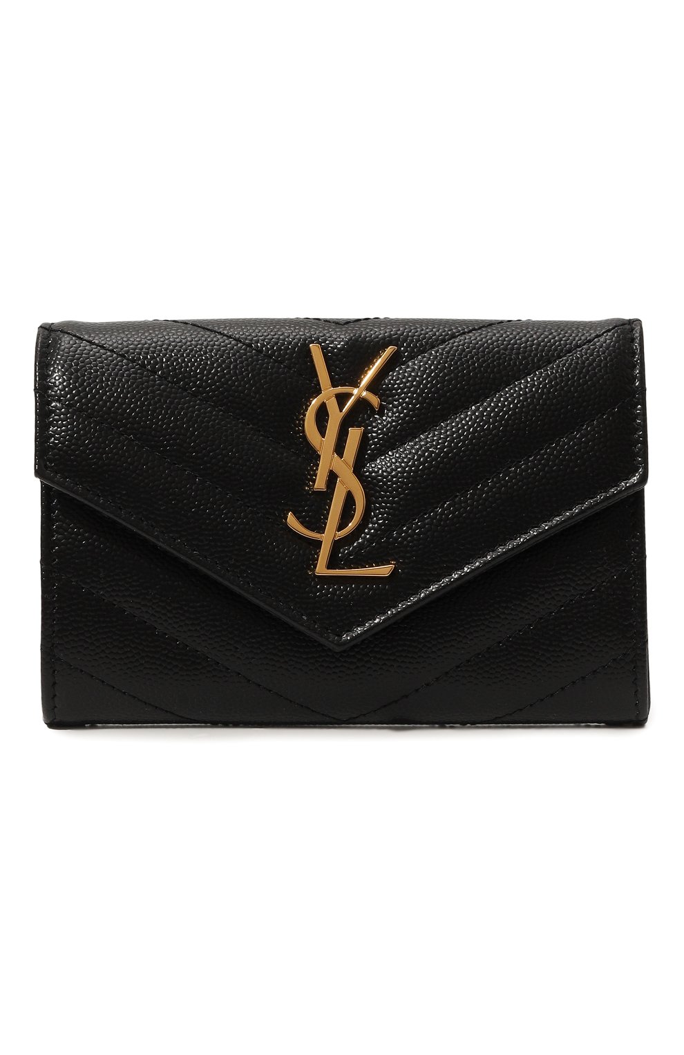 Кожаный кошелек monogram SAINT LAURENT, арт. 414404/B0W01, фото 1