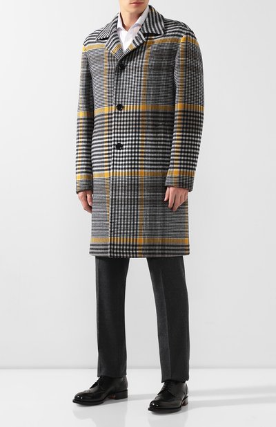 Шерстяное пальто BOSS, арт. 50418022, фото 2