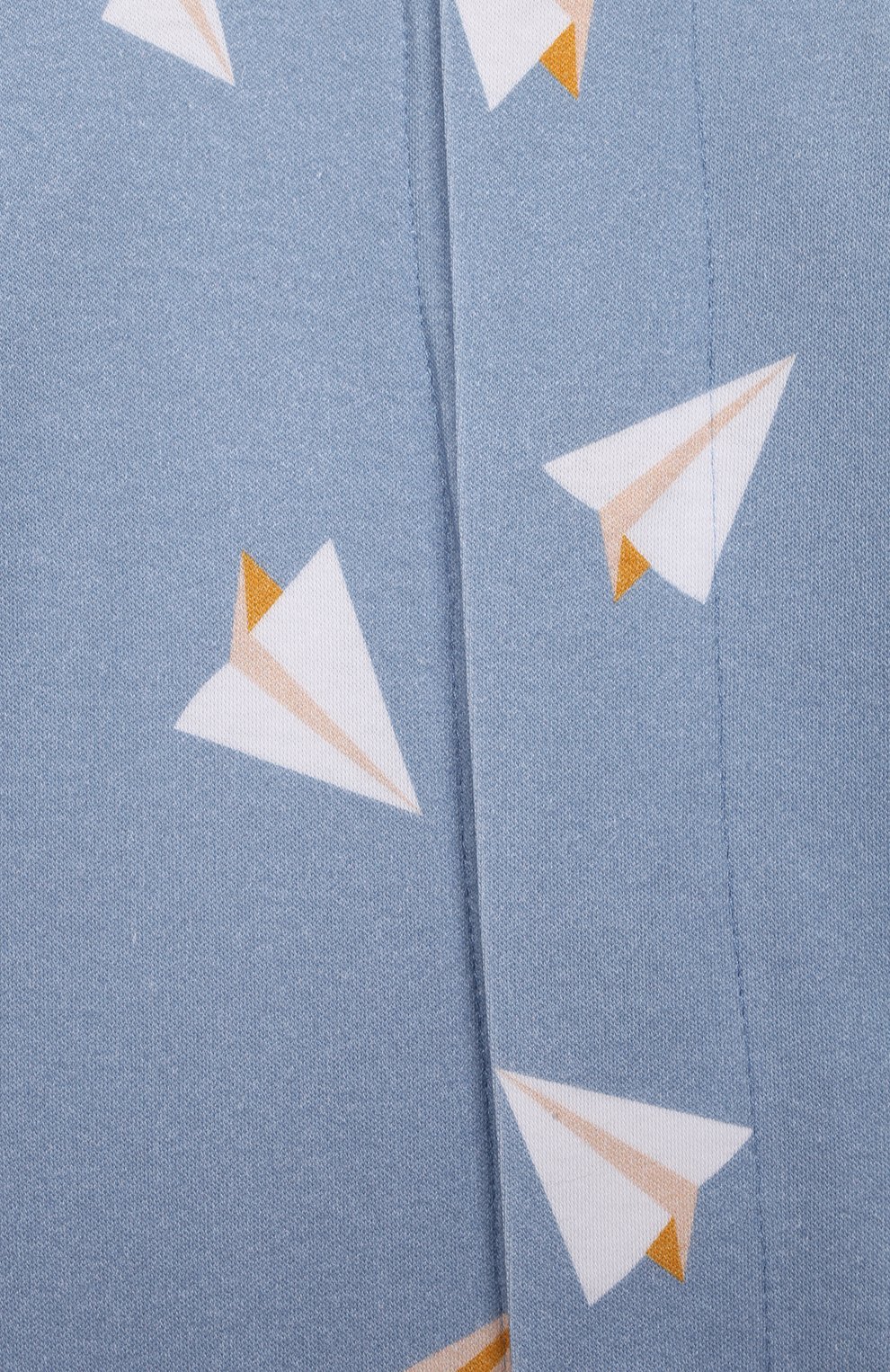 Хлопковый комбинезон TONY TOTS голубого цвета по цене 3990 руб., арт. SL001FLH, фото 3 Хлопковый комбинезон TONY TOTS, арт. SL001FLH, фото 3