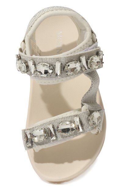 Текстильные сандалии MONNALISA, арт. 87C000, фото 4