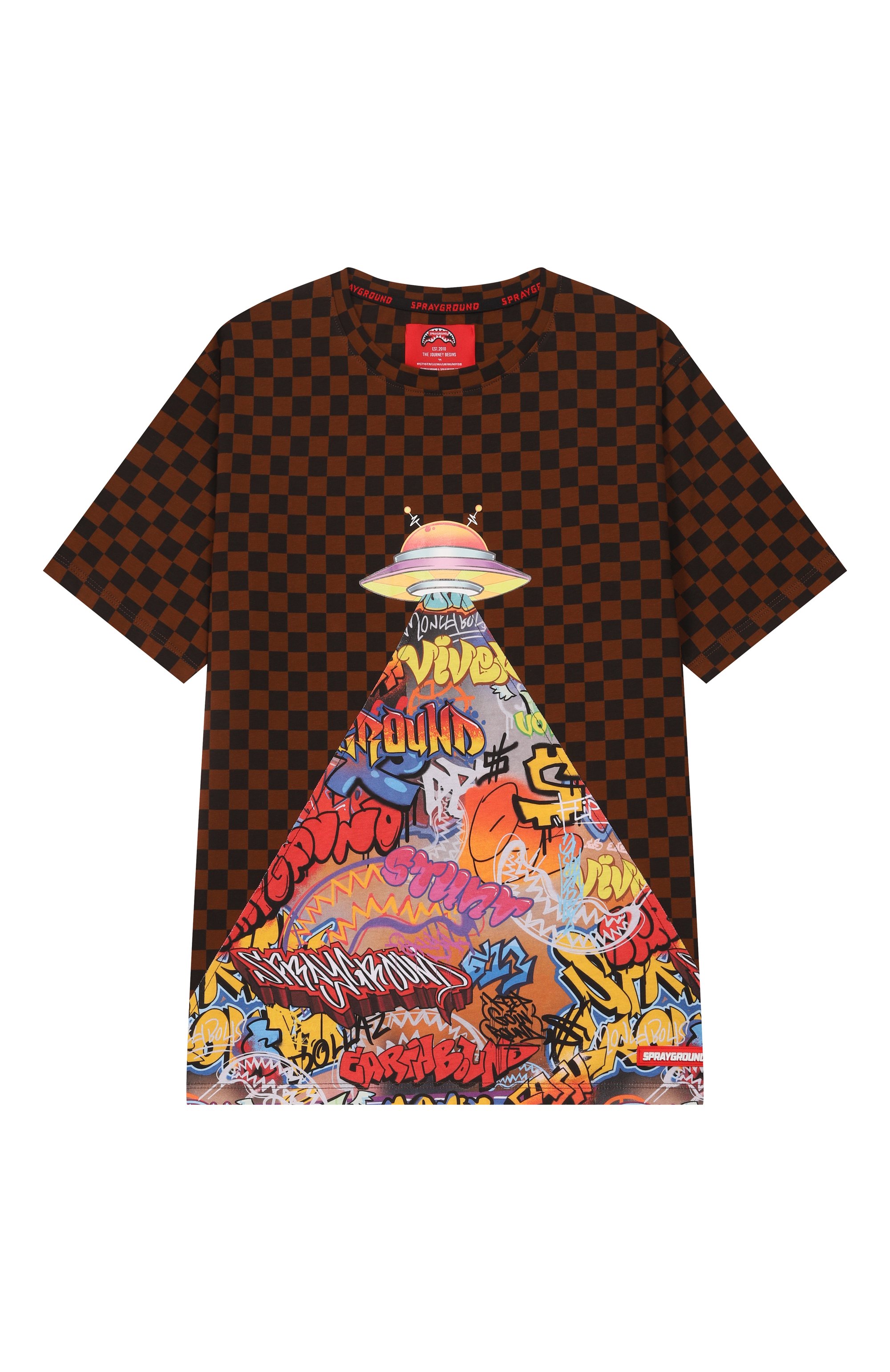 Хлопковая футболка SPRAYGROUND, арт. SPY1446/UF0 CALLING REGULAR T-SHIRT, фото 1