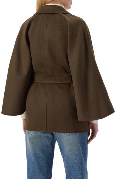 Шерстяное полупальто MAX MARA, арт. VERNA, фото 4