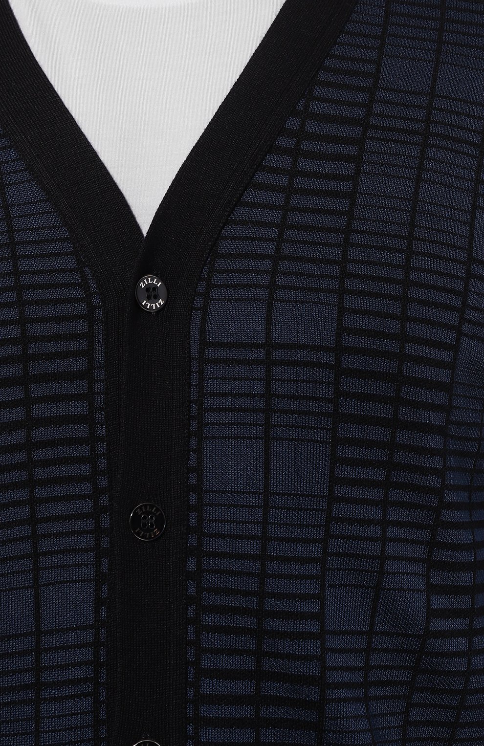 Кардиган из шерсти и шелка ZILLI, арт. KCA001M0230VSQA00, фото 5