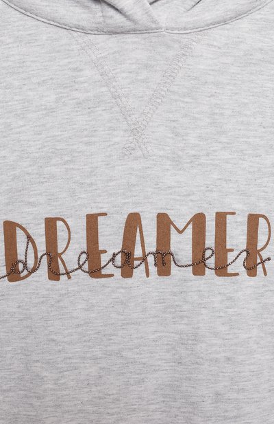 Хлопковое платье BRUNELLO CUCINELLI, арт. BH827A263C, фото 3