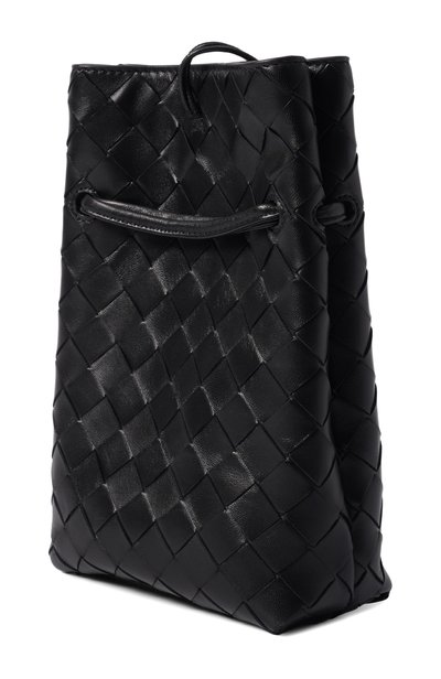 Сумка andiamo BOTTEGA VENETA черного цвета по цене 209500 руб., арт. 843890/VCPP0_001, фото 4 Сумка andiamo BOTTEGA VENETA, арт. 843890/VCPP0_001, фото 4