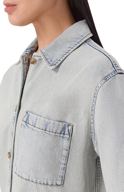 Джинсовая рубашка bowling 12 STOREEZ, арт. 136352, фото 5