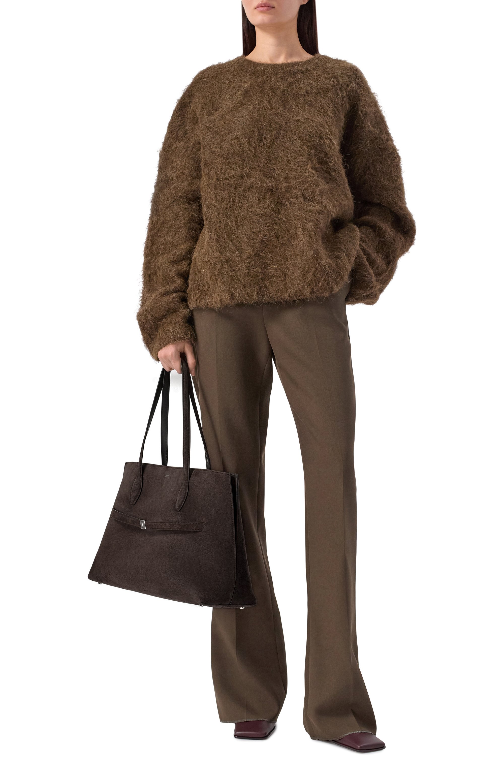 Сумка-тоут lounge TOTEME, арт. 253-WAL0073-LE0004_001, фото 7