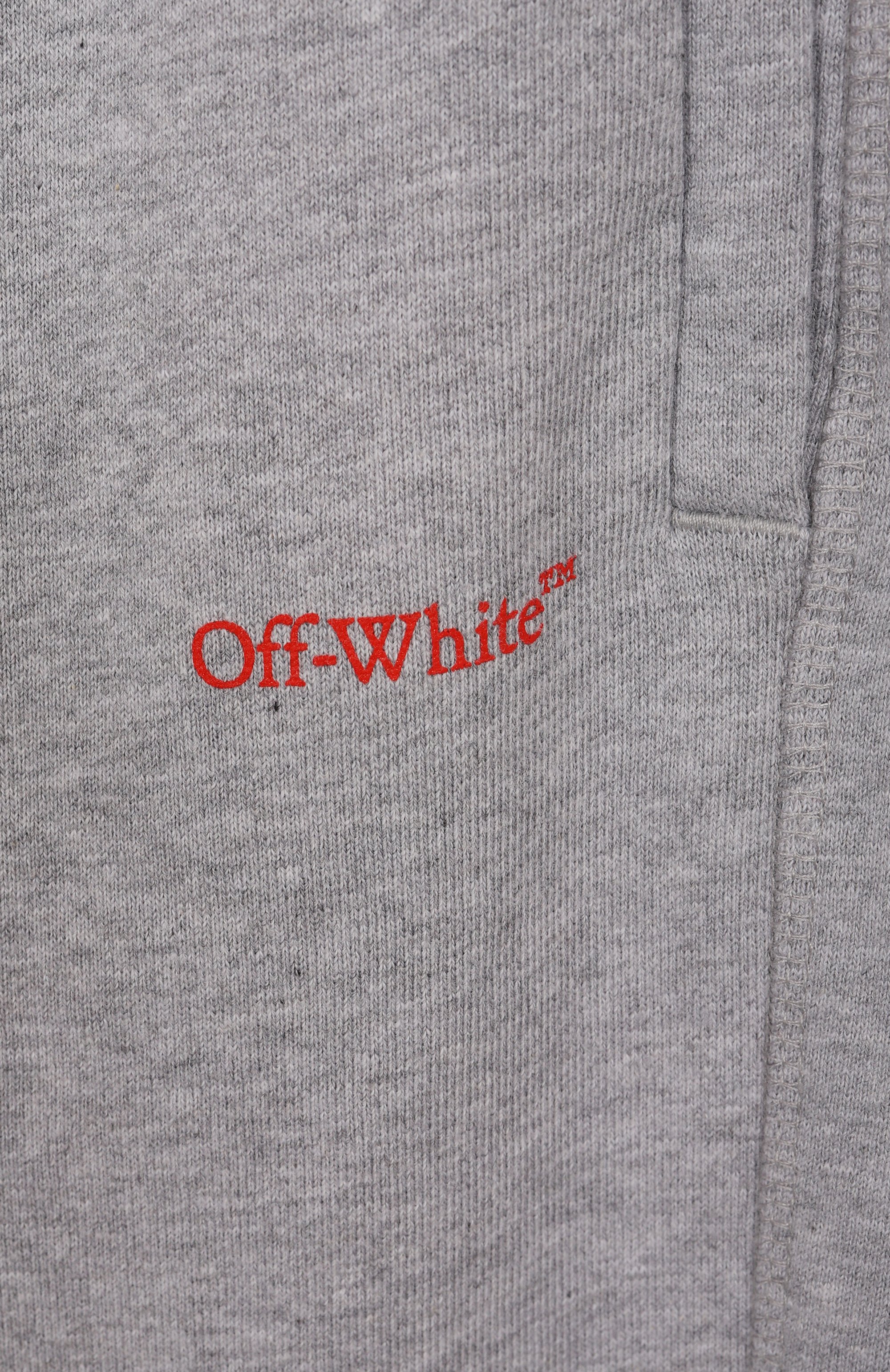 Хлопковые джоггеры OFF-WHITE, арт. 0BCH001S25FLE001/12+, фото 3