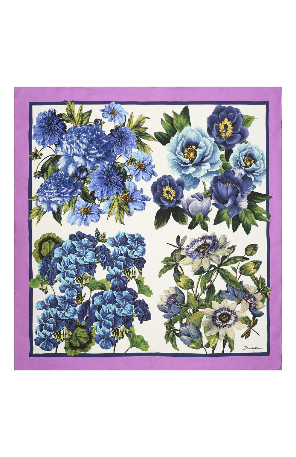 Шелковый платок DOLCE & GABBANA, арт. IN090R/G0TGD, фото 2