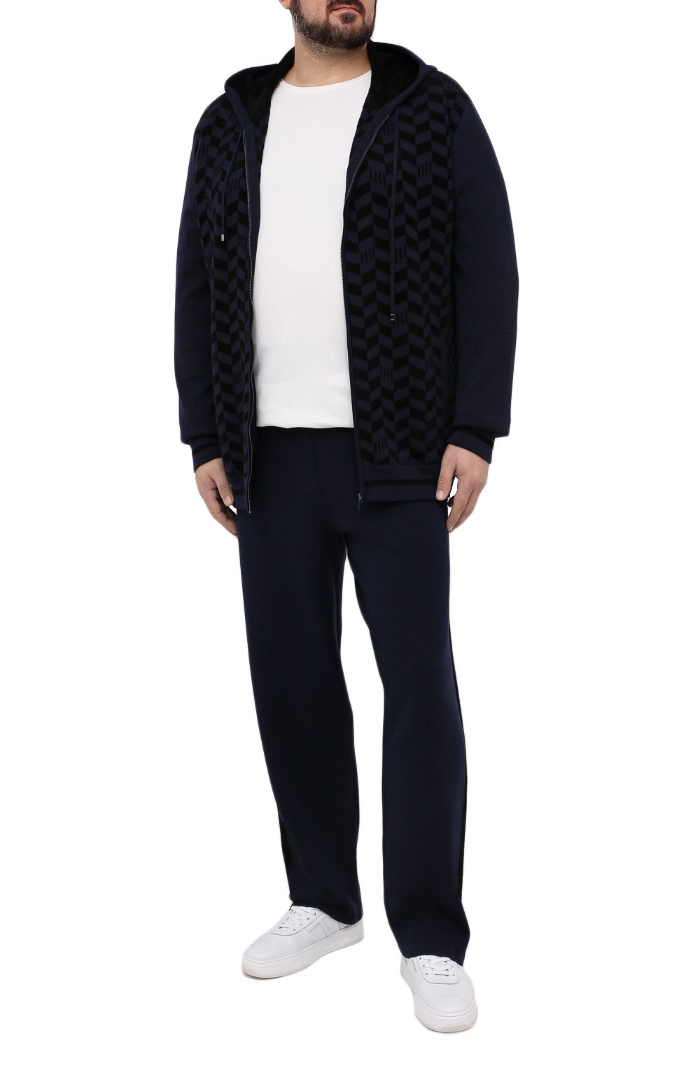 Спортивный костюм ZILLI SPORT темно-синего цвета по цене 392000 руб., арт. MBU-J0577-SP0R9/ML01, фото 1 Спортивный костюм ZILLI SPORT, арт. MBU-J0577-SP0R9/ML01, фото 1