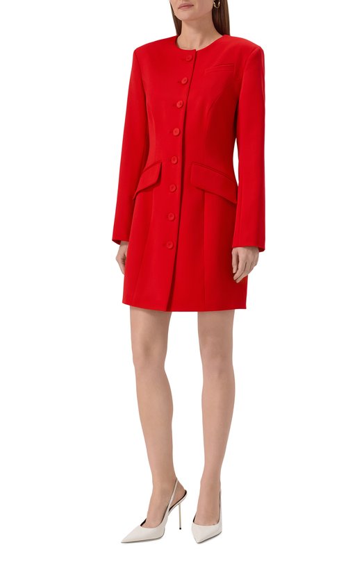 Шерстяное платье Shervarli DR25-0016 Красный  DR25-0016 Фото 2