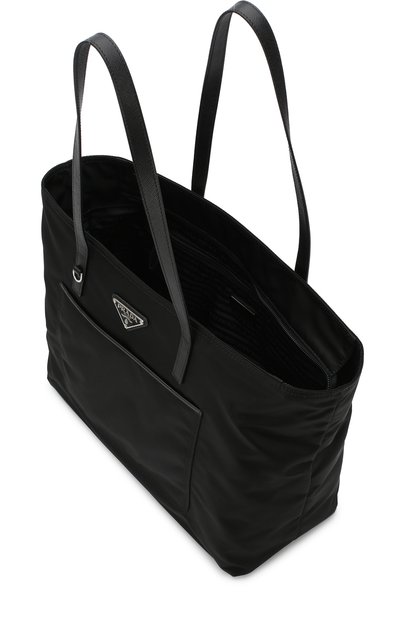 Сумка-шопер из текстиля PRADA, арт. 1BG052-V44-F0002-OOO, фото 4