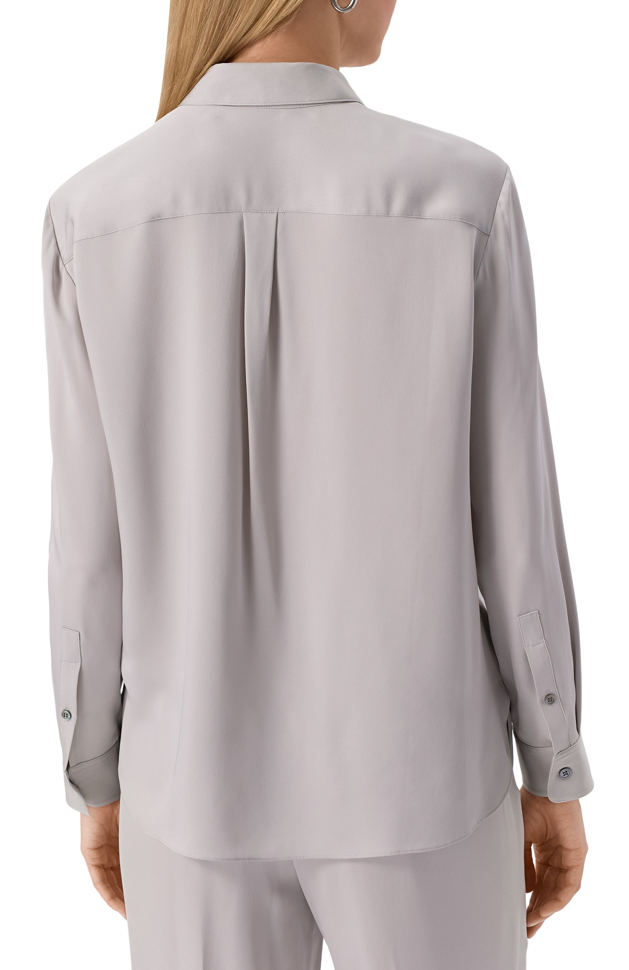 Шелковая блузка THEORY, арт. 00702524, фото 4