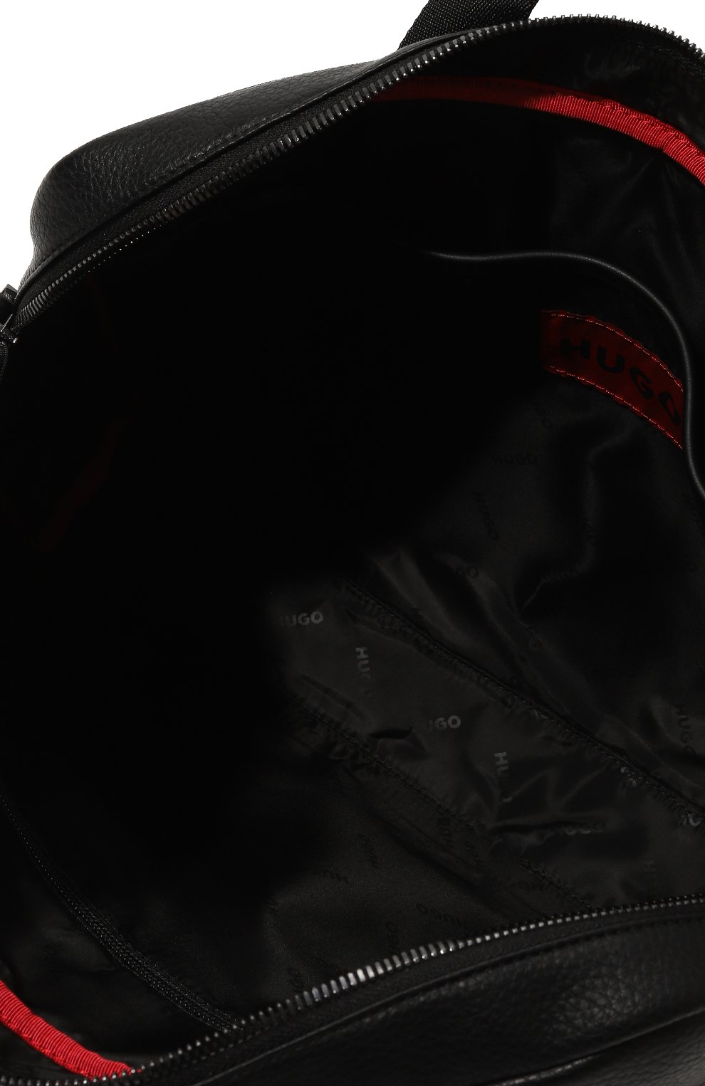 Сумка для ноутбука из экокожи HUGO черного цвета по цене 25900 руб., арт. 50512091, фото 5 Сумка для ноутбука из экокожи HUGO, арт. 50512091, фото 5