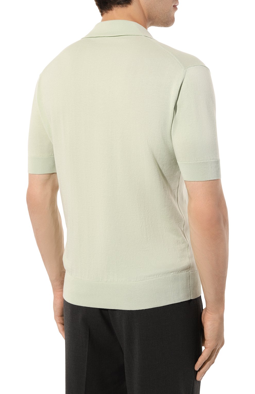 Хлопковое поло ANDREA CAMPAGNA, арт. PL1MCSK/SU12R, фото 4