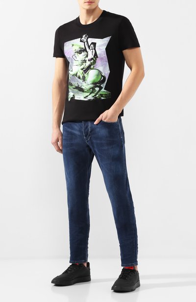 Кожаные кеды adidas x 424 sc premiere ADIDAS черного цвета по цене 14800 руб., арт. EG3729, фото 2 Кожаные кеды adidas x 424 sc premiere ADIDAS, арт. EG3729, фото 2