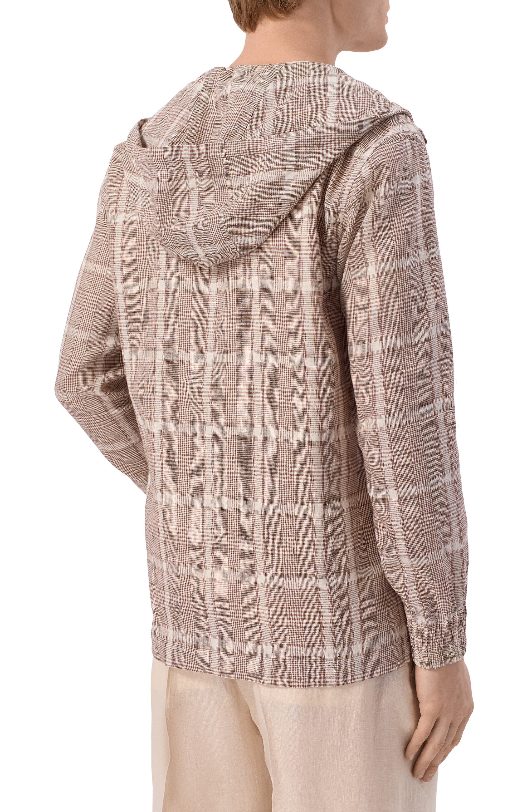 Льняная толстовка KITON, арт. UMC010H096380, фото 4